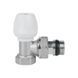 Кран радіаторний Icma 1/2" з антипротіканням кутовий з ручкою №802+940 82802AD06940 фото 2