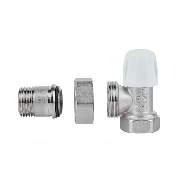 Кран радіаторний Icma 1/2" кутовий без ручки №805 82805AD06 фото