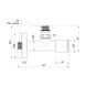 Комплект кранів SD Forte 1/2" НР для рушникосушарки кутовий SF395W15 SF395W15 фото 2