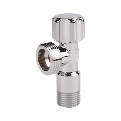 Кран приборный SD Forte 1/2"х3/4" ручка "шестигранник" SF3441520 SF3441520 фото
