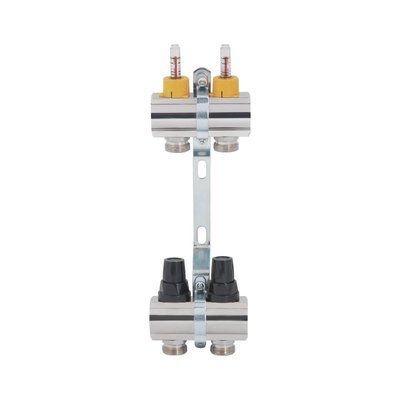 Коллектор с расходомерами SD Forte 1" 2 выхода SF001W2 SF001W2 фото