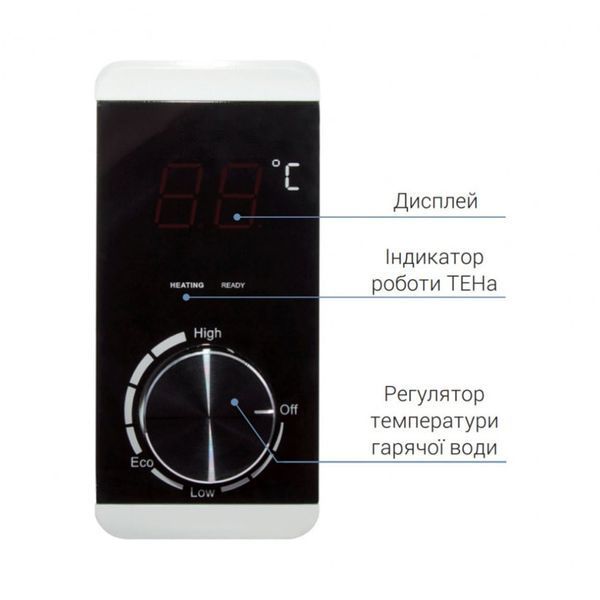 Водонагреватель электрический Thermo Alliance 50 л SLIM вертикальный, сухой ТЭН 2,0 кВт D50V20J(D)1-K D50V20JD1K фото