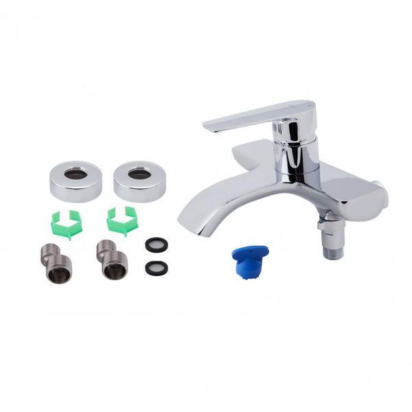 Смеситель для ванны Qtap Zelnava 3050101C QTZELN3050101C фото