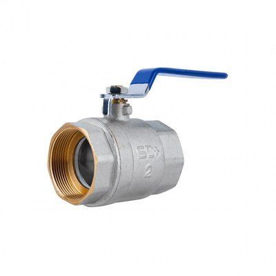 Кран кульовий SD Plus 2" ВР для води (важіль) SD600W50 SD600W50 фото