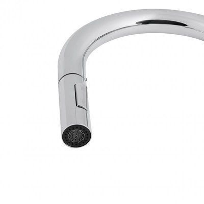 Змішувач для кухні Qtap Lenicka 9138103UC з висувним виливом QTLEN9138103UC фото