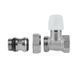 Кран радиаторный Icma 1/2" с антипротечкой прямой без ручки №815+940 82815AD06940 фото 4