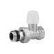 Кран радиаторный Icma 1/2" с антипротечкой прямой без ручки №815+940 82815AD06940 фото 1